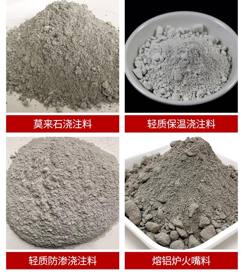 新疆耐火浇注料和耐火可塑料的区别？